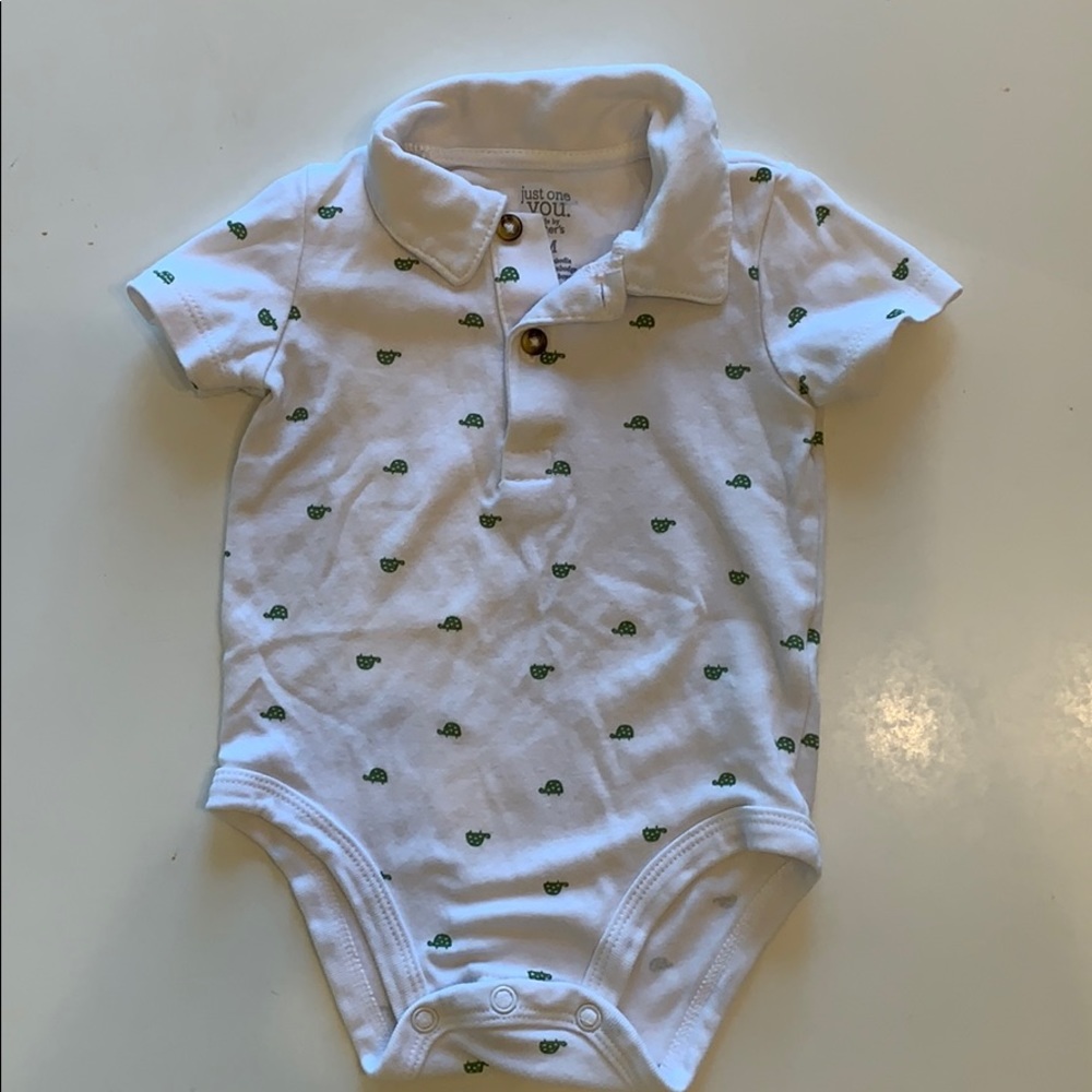 One piece button up